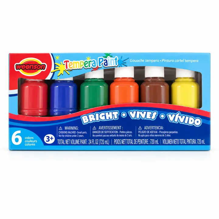 6 × 120 ml Poster Paint