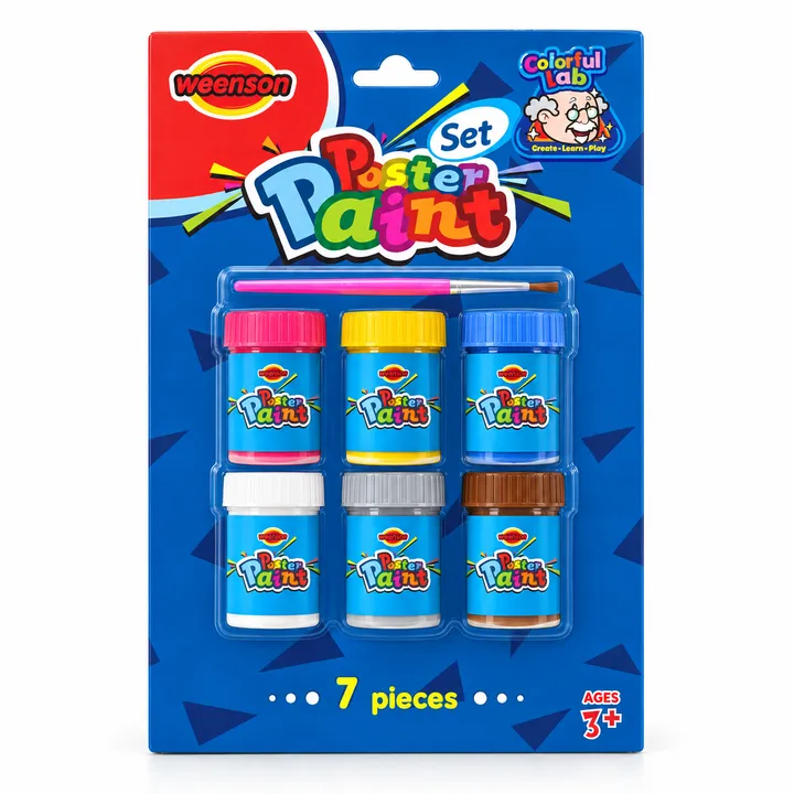6 × 20 ml Poster Paint Set