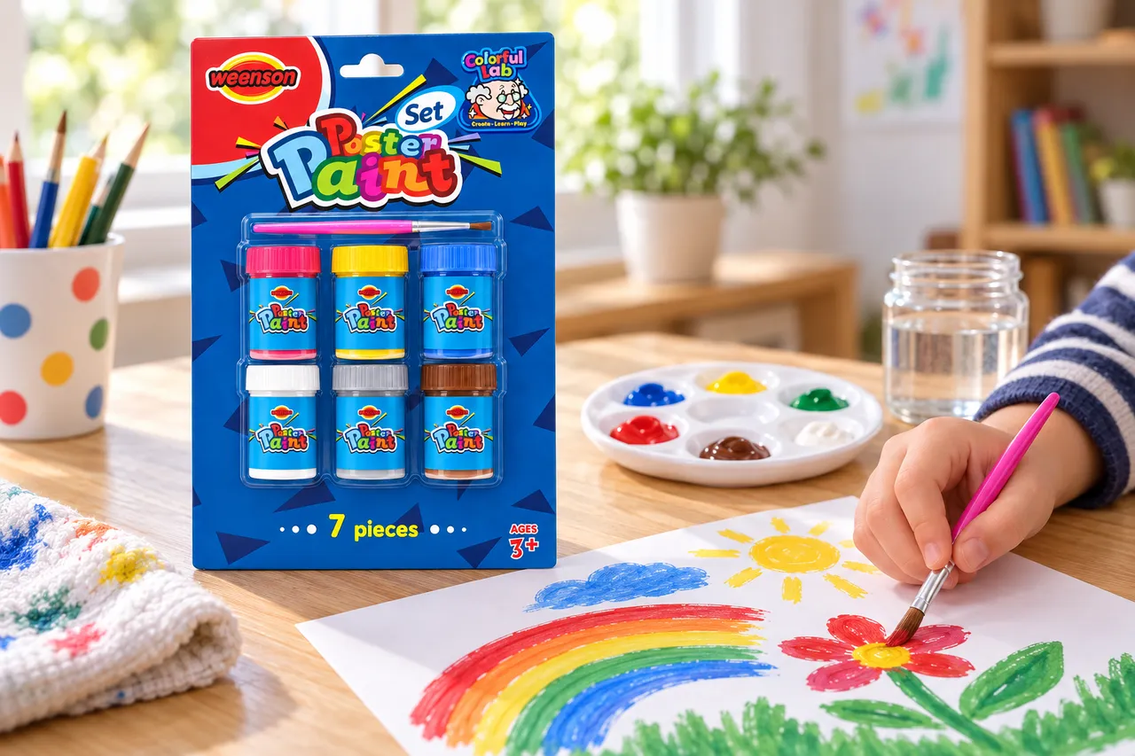 6 × 20 ml Poster Paint Set