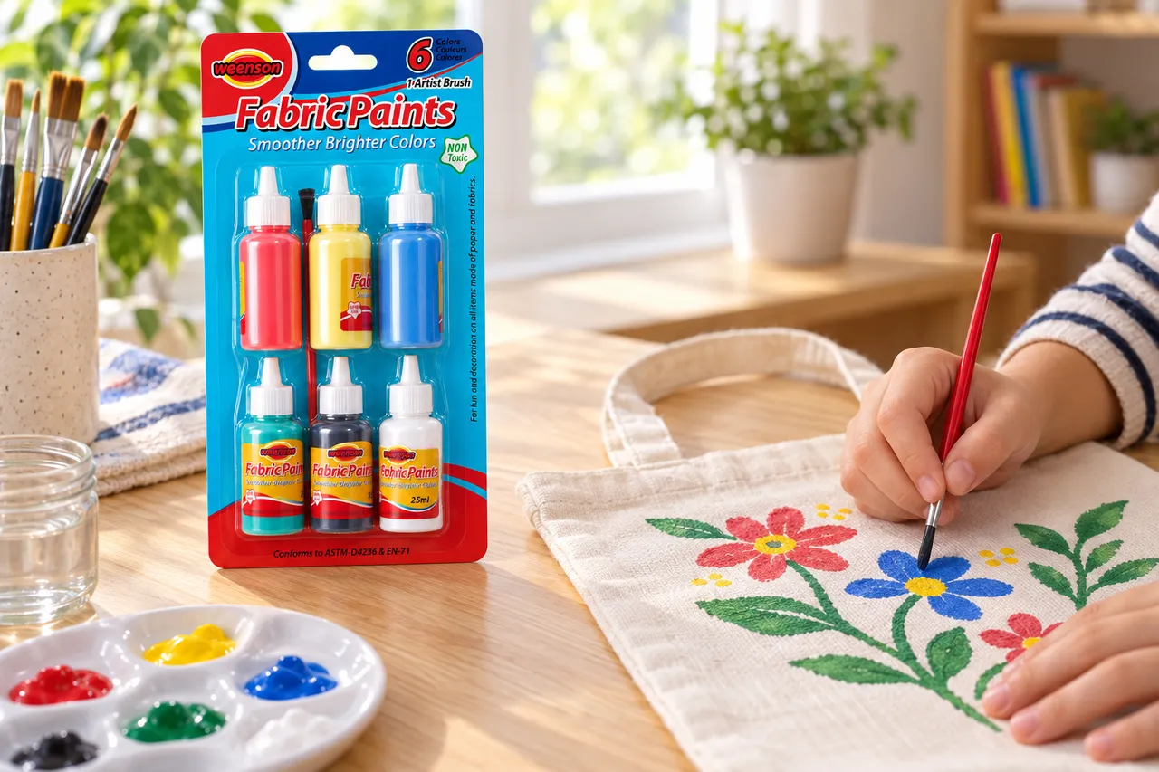 6 × 25 ml Fabric Paint