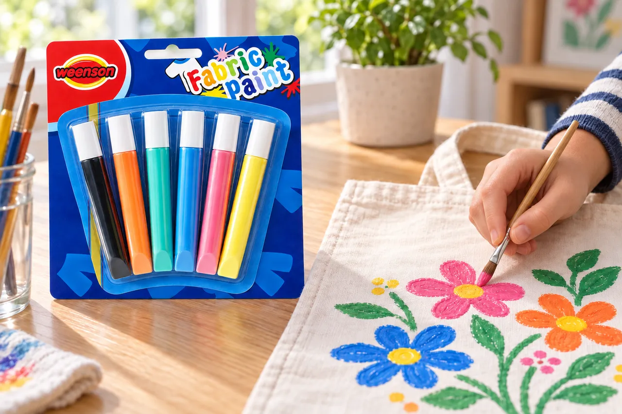 6 × 12 ml Fabric Paint