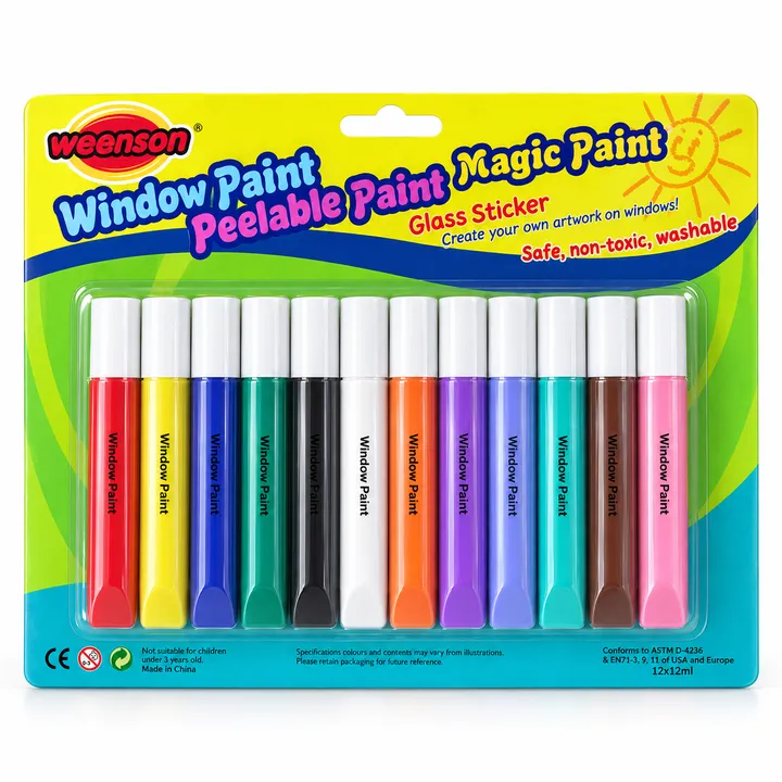12 × 12 ml Window Paint