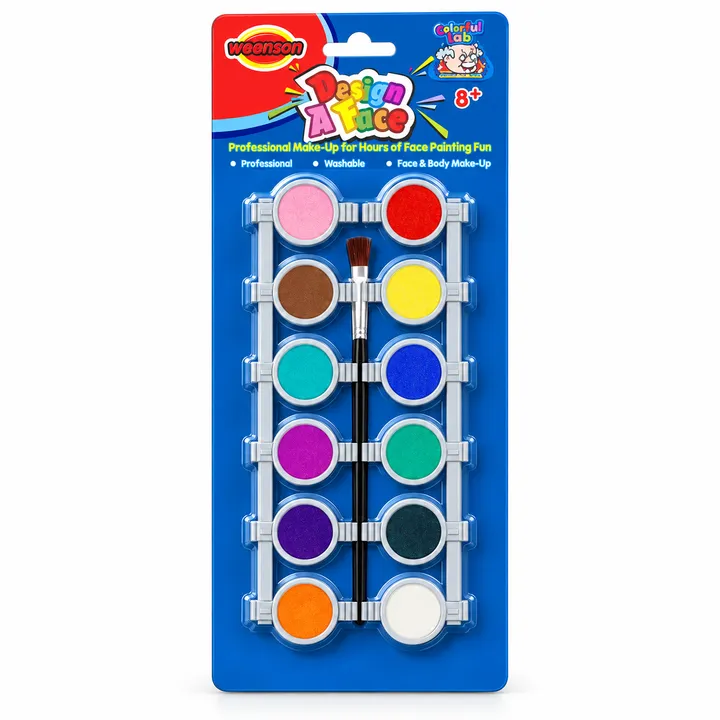 12 × 5 ml Face Paint
