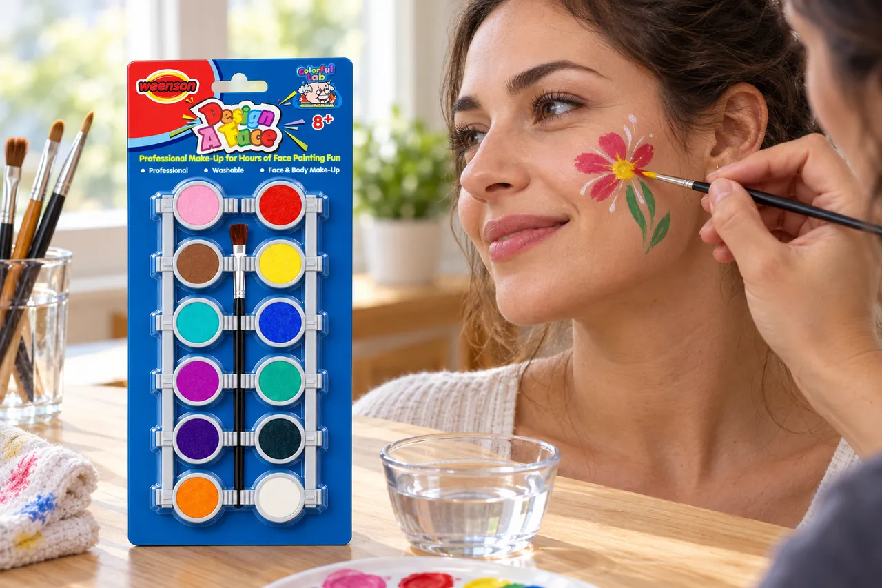 12 × 5 ml Face Paint