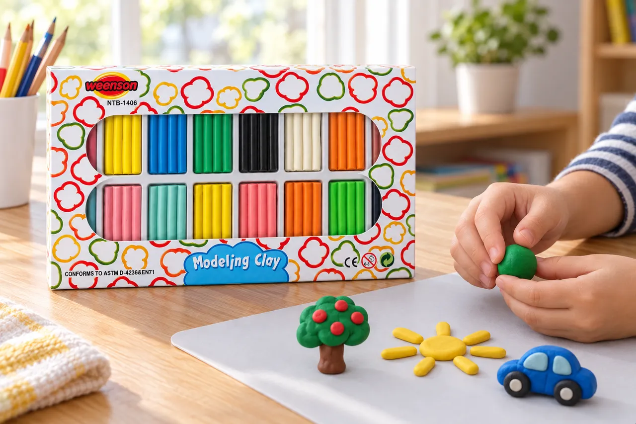 16 Color Modeling Clay