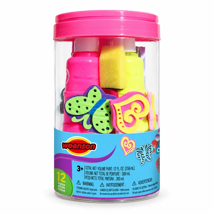 Creative Stamp Neon Paint Set