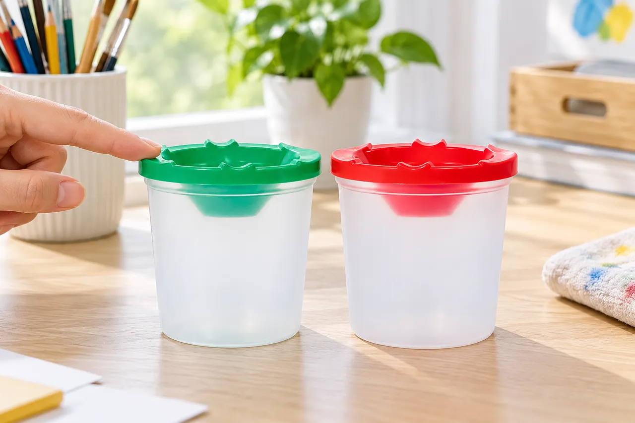 Non-Spill Paint Pot